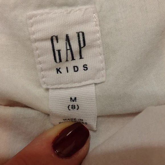 GAP KIDS MADRAS DRESS SIZE M - Picture 3 of 3